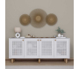 Buffet 4 portes en aggloméré Bohemian - HANAH HOME