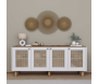 Buffet 4 portes en aggloméré Bohemian - HANAH HOME