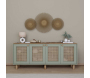 Buffet 4 portes en aggloméré Bohemian - HANAH HOME