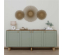 Buffet 4 portes en aggloméré Bohemian - HANAH HOME