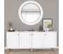 Buffet 4 portes en aggloméré Bohemian - HANAH HOME