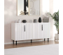 Buffet 4 portes en aggloméré Clara - HANAH HOME