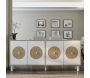 Buffet 4 portes en aggloméré Deren Bohem - HANAH HOME