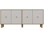 Buffet 4 portes en aggloméré Deren Bohem - 239