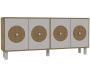 Buffet 4 portes en aggloméré Deren Bohem