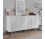 Buffet 4 portes en aggloméré Evolet - HANAH HOME