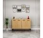 Buffet 4 portes en aggloméré Frezya - HANAH HOME