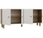 Buffet 4 portes en aggloméré Inci Bohem - 5