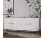 Buffet 4 portes en aggloméré Inci Bohem - HANAH HOME