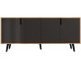 Buffet 4 portes en aggloméré Latina Modern