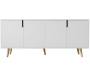 Buffet 4 portes en aggloméré Latina Modern