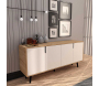 Buffet 4 portes en aggloméré Latina Modern - 5