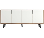 Buffet 4 portes en aggloméré Latina Modern