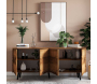 Buffet 4 portes en aggloméré Latina Modern - HANAH HOME