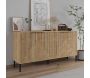 Buffet 4 portes en aggloméré Lurea - HANAH HOME