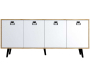 Buffet 4 portes en aggloméré Mirza Modern