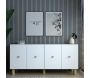 Buffet 4 portes en aggloméré Mono Bohem - HANAH HOME