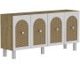 Buffet 4 portes en aggloméré Notre Bohem