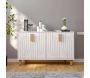 Buffet 4 portes en aggloméré Rodney - HANAH HOME