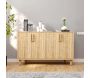 Buffet 4 portes en aggloméré Rodney - HANAH HOME