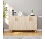 Buffet 4 portes en aggloméré Rodney - HANAH HOME