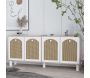 Buffet 4 portes en aggloméré Simple Bohem - HANAH HOME