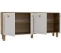 Buffet 4 portes en aggloméré Simple Bohem - 5