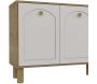 Buffet 4 portes en aggloméré Simple Bohem - 6
