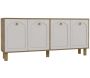 Buffet 4 portes en aggloméré Simple Bohem