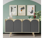 Buffet 4 portes en aggloméré Venezia - HANAH HOME