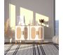 Buffet 4 portes en aggloméré Vera - HANAH HOME