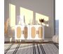 Buffet 4 portes en aggloméré Vera - HANAH HOME