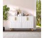 Buffet 4 portes en aggloméré Vincent - HANAH HOME