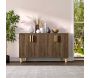 Buffet 4 portes en aggloméré Vincent - HANAH HOME