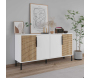 Buffet 4 portes en aggloméré Zerra - HANAH HOME