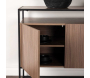 Buffet 3 portes en bois et acier Kingsport - 7