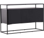 Buffet 3 portes en bois et acier Kingsport