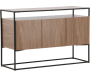 Buffet 3 portes en bois et acier Kingsport