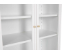 Buffet vitrine en acier 80 x 41 x 190 cm Bakal - 459