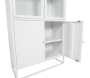 Buffet vitrine en acier 80 x 41 x 190 cm Bakal - 5