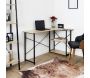 Bureau d'angle en bois et métal Job - THE HOME DECO FACTORY