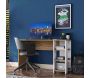 Bureau avec étagères en aggloméré Harry - HANAH HOME