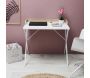 Bureau en métal et MDF Terrazzo - THE HOME DECO FACTORY