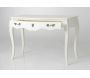 Bureau blanc en MDF et bois bayur Murano - 449