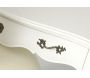 Bureau blanc en MDF et bois bayur Murano - 6