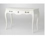 Bureau blanc en MDF et bois bayur Murano - AMA-3483