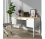 Bureau avec rangements en aggloméré Frannie - HANAH HOME