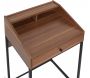 Bureau secrétaire en bois et métal Simon - 5