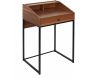 Bureau secrétaire en bois et métal Simon