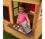 Cabane pour enfants avec table repas en bois - 7
